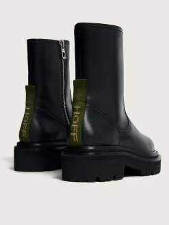 BOTTE EN CUIR OFFICE NOIR