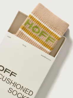 CHAUSSETTES BEIGE MÉLANGÉ