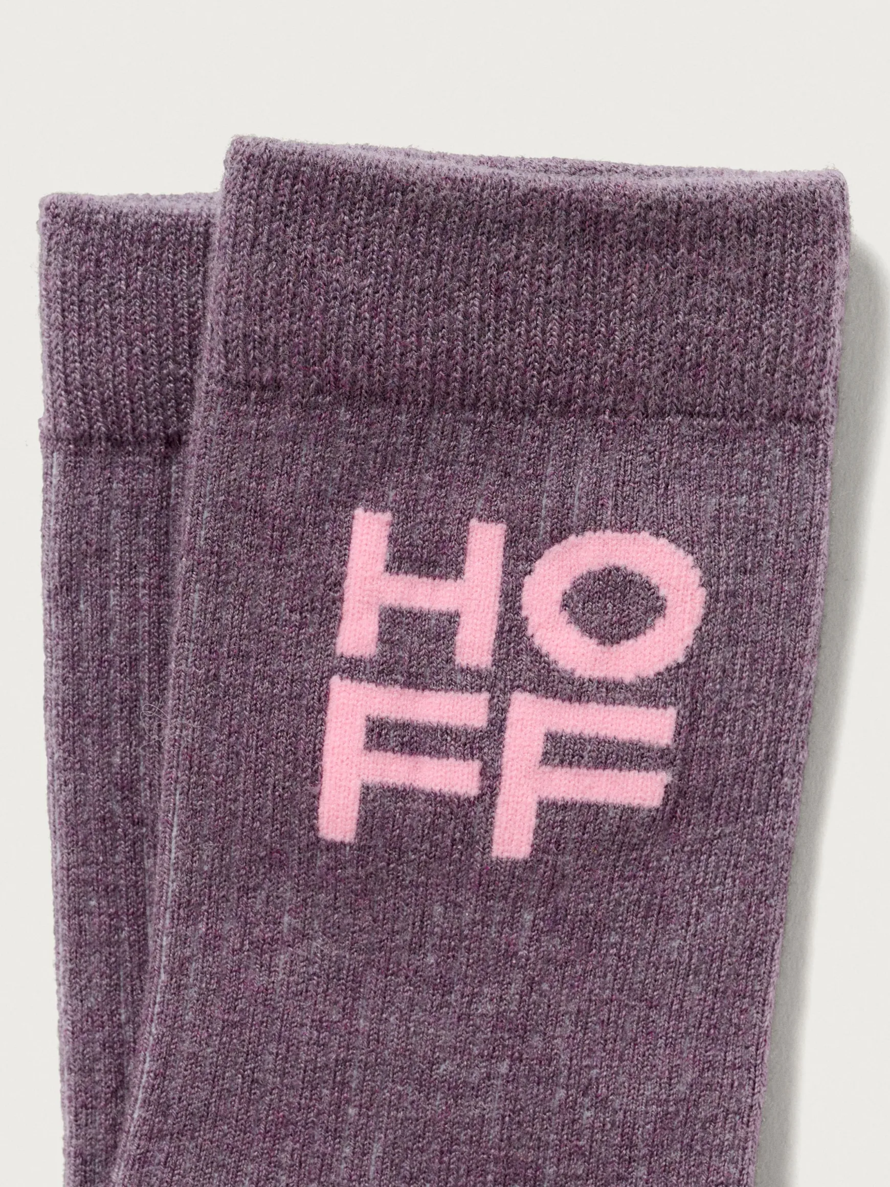 CHAUSSETTES CACHEMIRE VIOLET