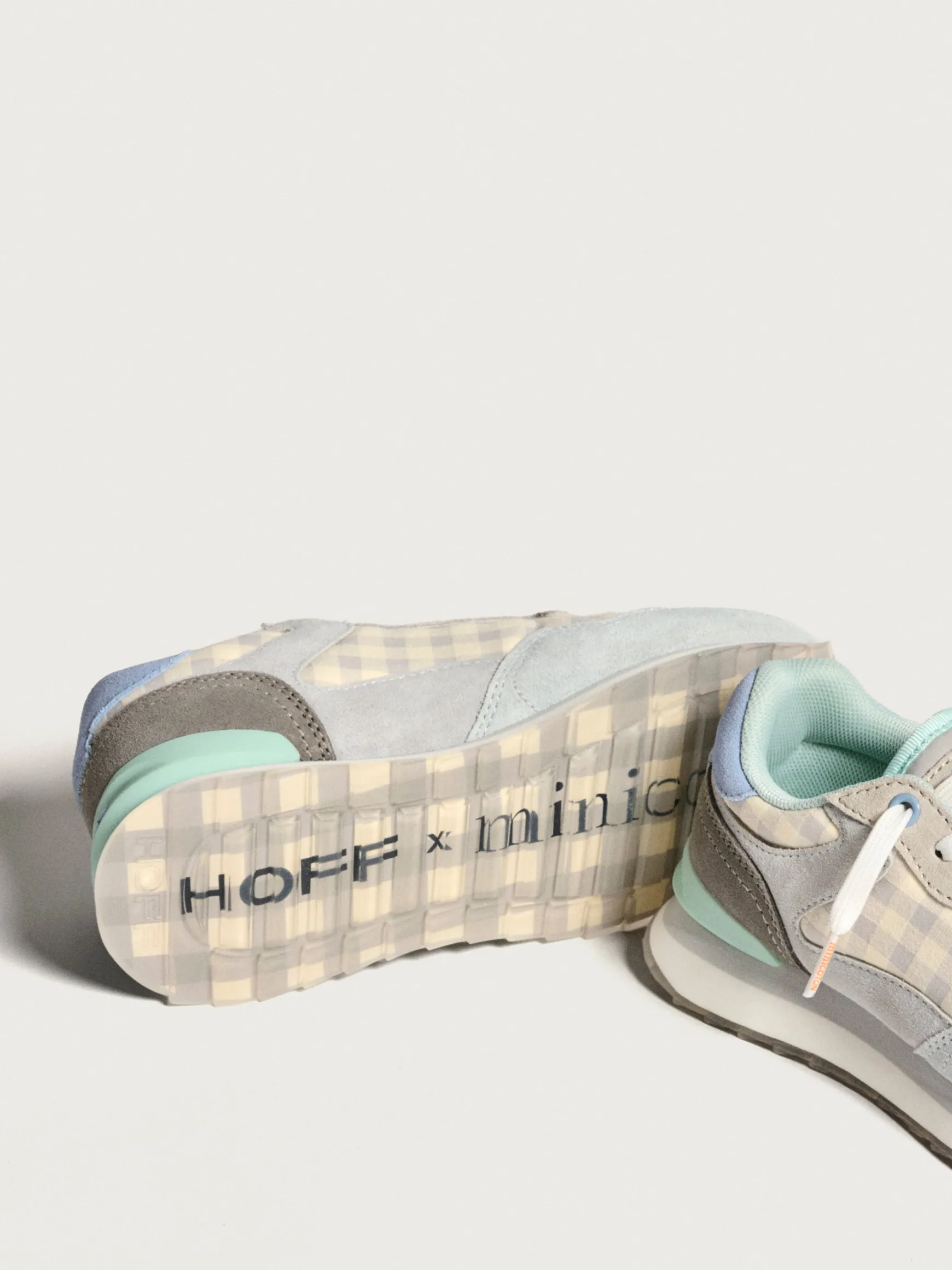 HOFF X MINICOTON MINI VICHY BLEU