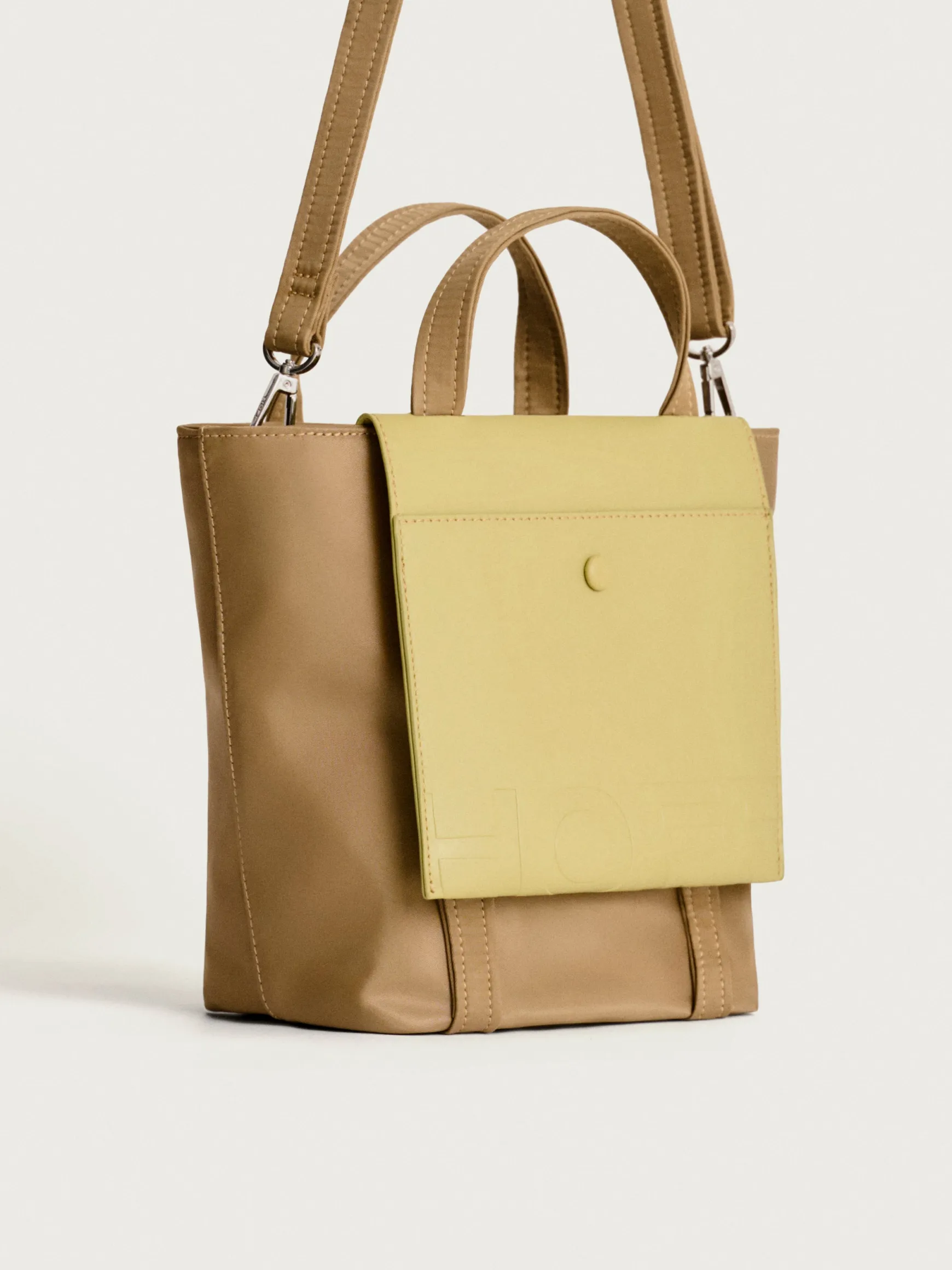 MINI SHOPPER NYLON DAILY KAKI