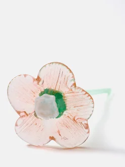 MOUTHBLOWN CRYSTAL FLOWER CREAM