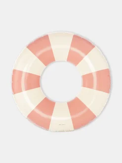 PEACH DAISY SWIM RING